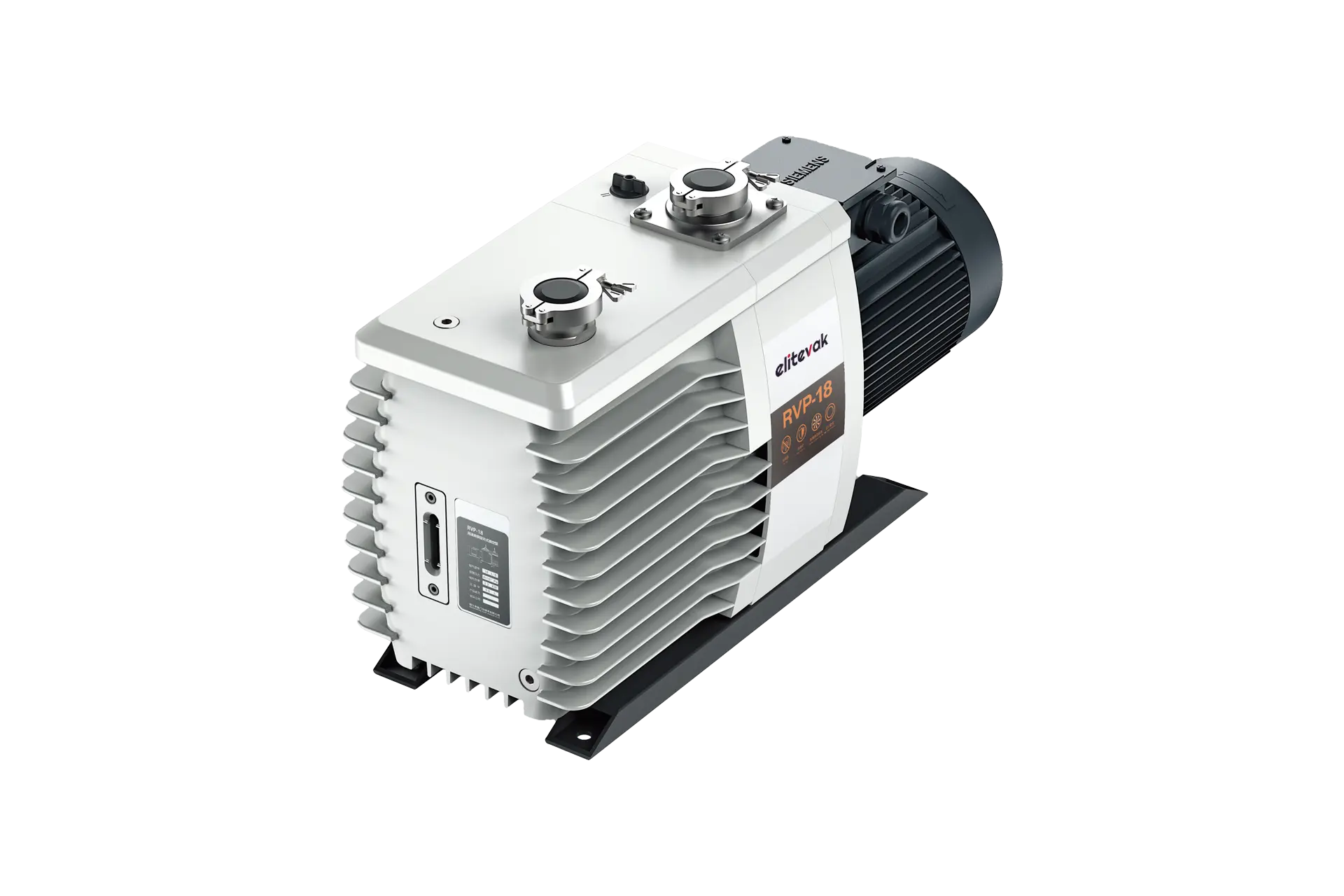 dual stage rotary vane vacuum pump