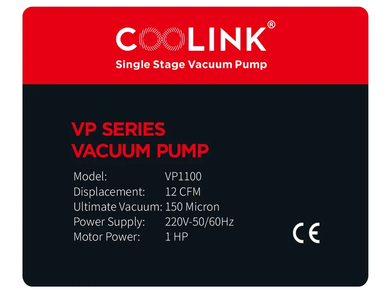 Nameplate Vacuum