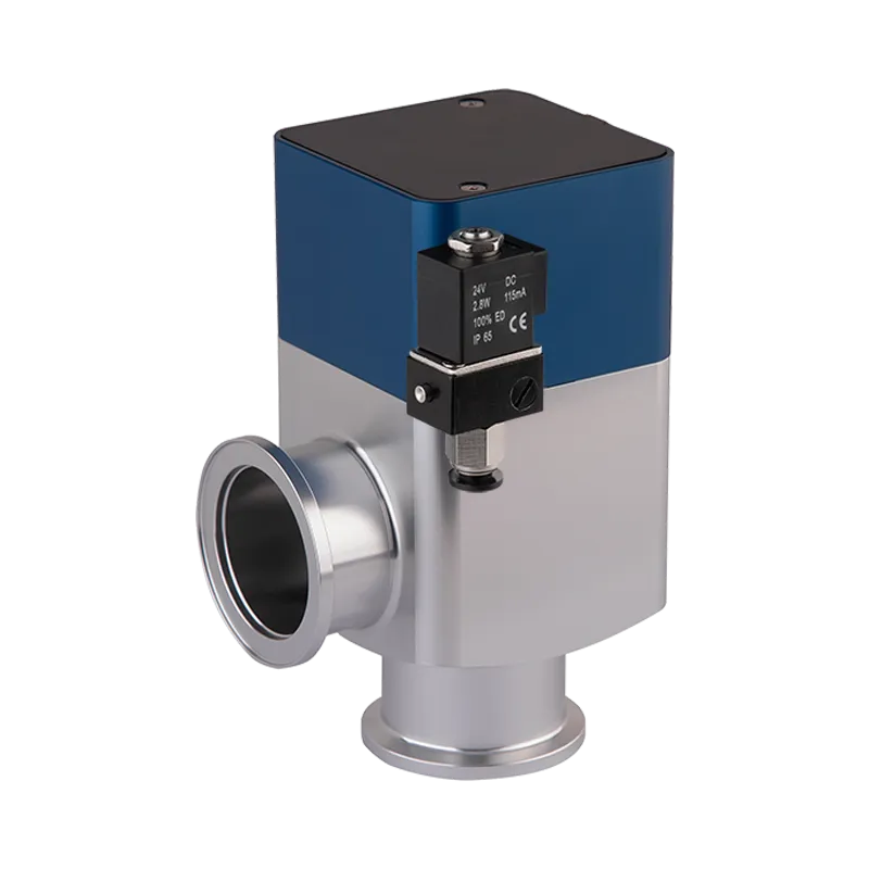 high vacuum angle vacuum valve