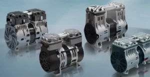 Oil-free piston pumps