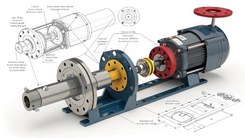 vacuum pump assembly line