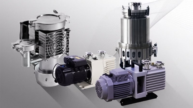 Technician Choosing Between Different Pump Types