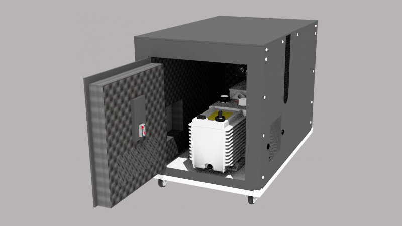 reducing vacuum pump noise strategies