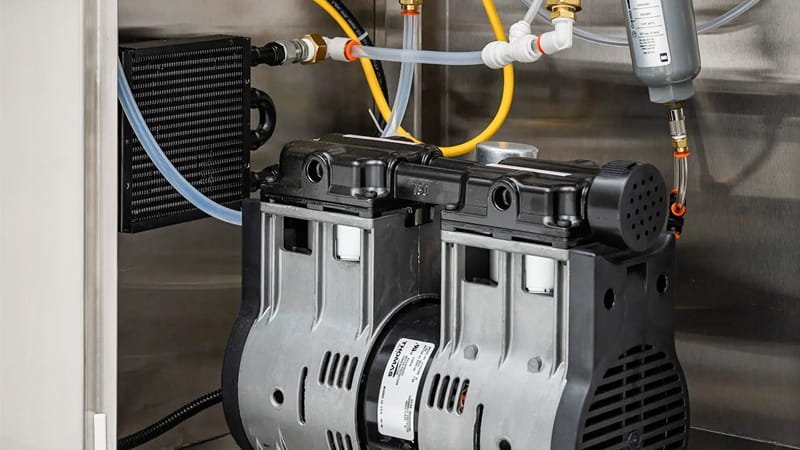 Oil-Free Pump in Operation