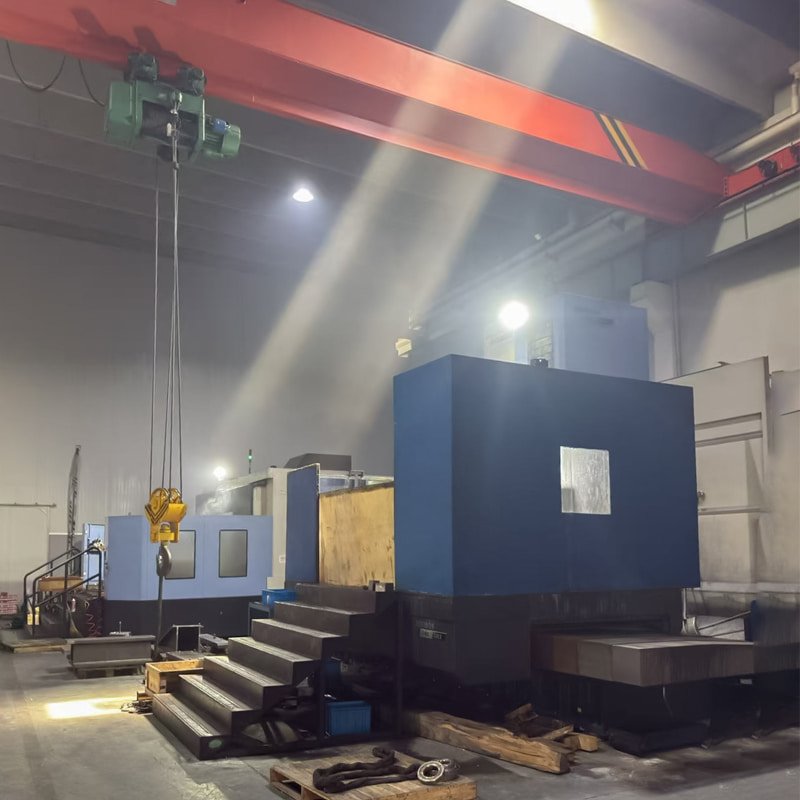 screw blower machining